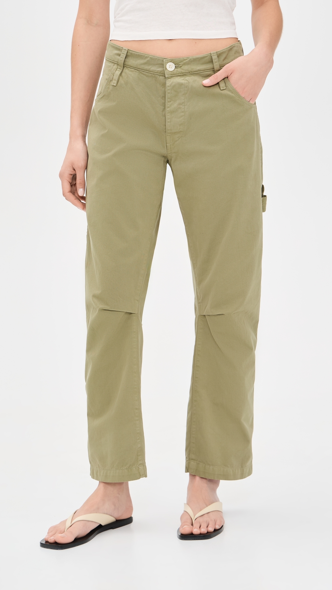 The Hammer Loop Trousers Eucalyptus