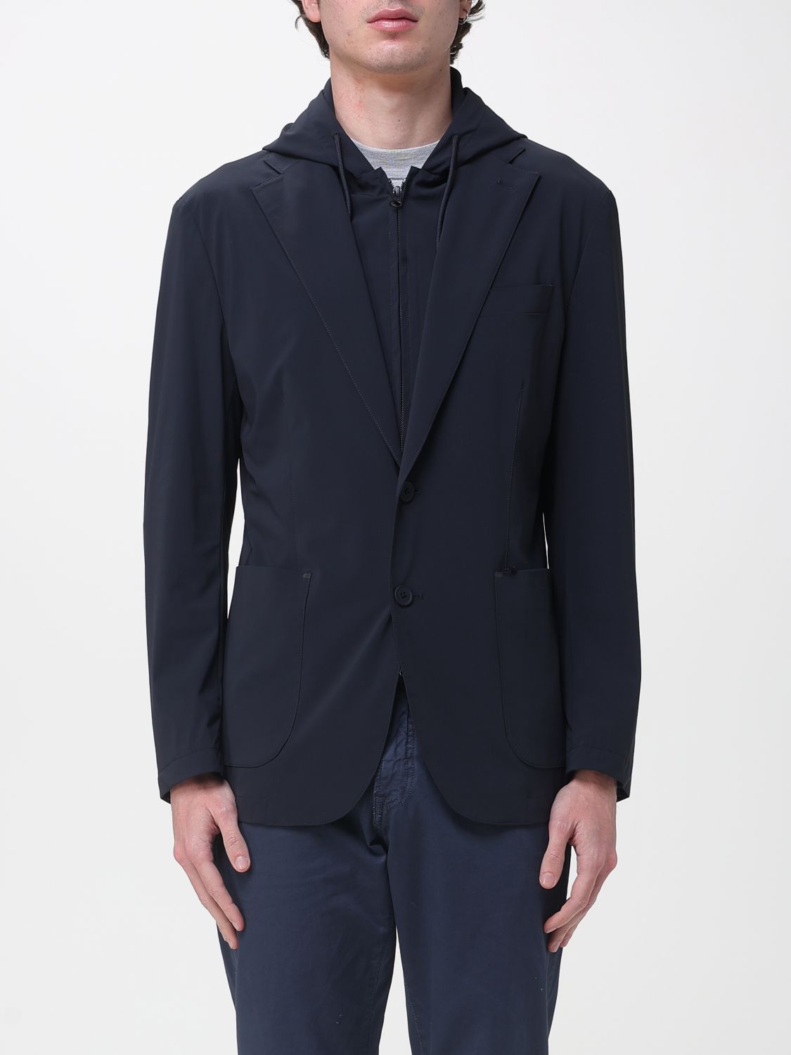 Jacket Men color Blue