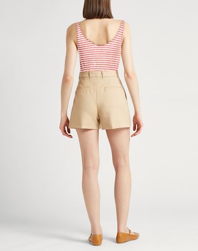 Collezione N_01 Woman Tank top Brown Size L Linen