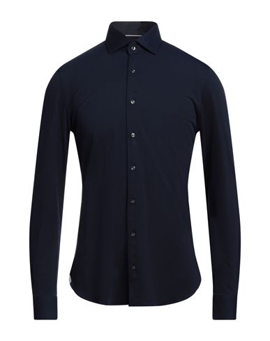 Man Shirt Navy Size 15 ¾ Cotton