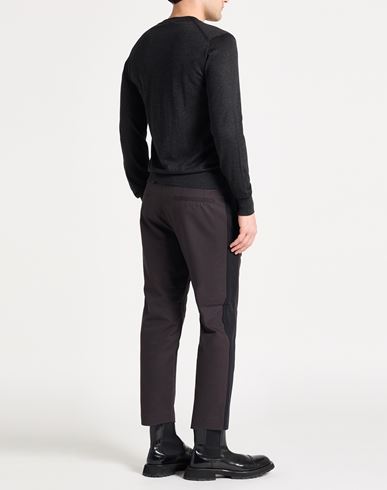 Man Pants Dark brown Size 32 Polyamide, Cotton