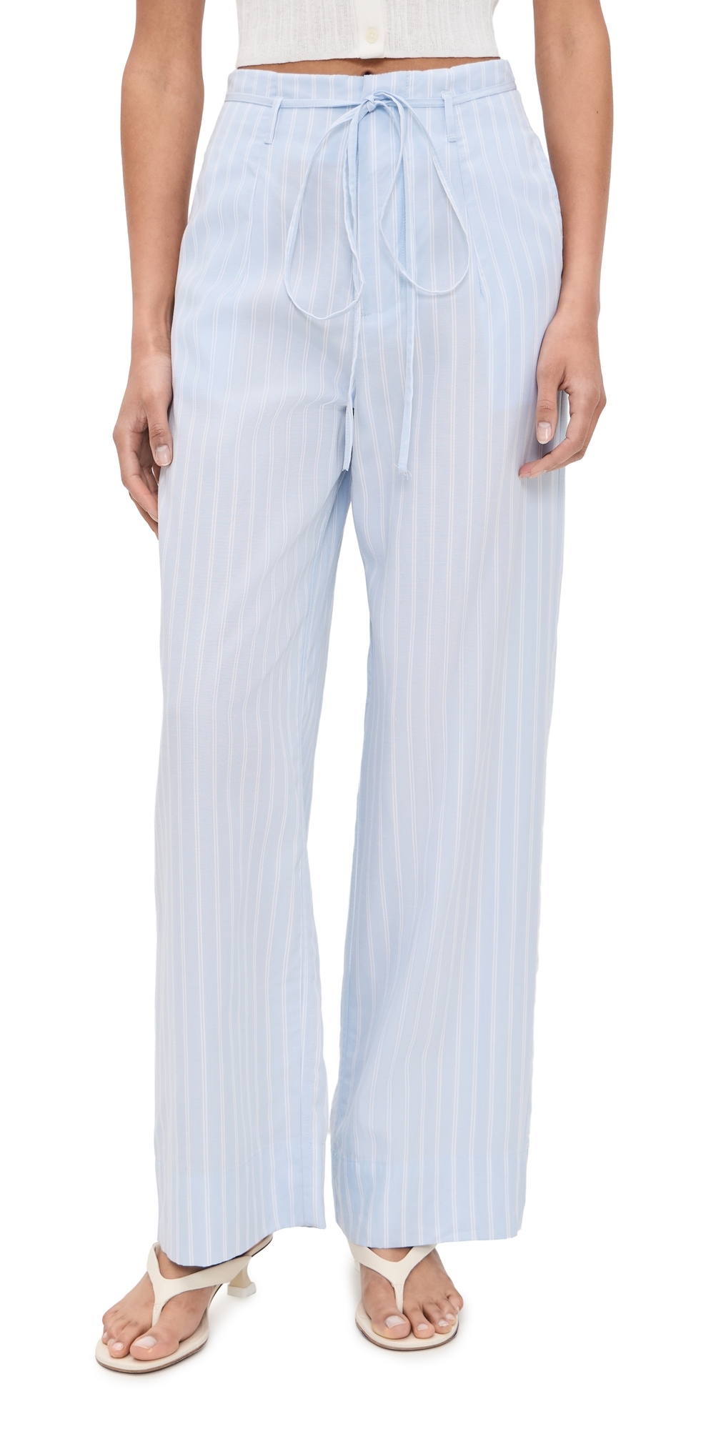 Paperbag Trousers Light Sky