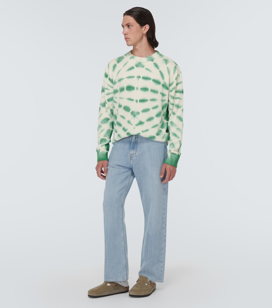 Web Flare cashmere sweater