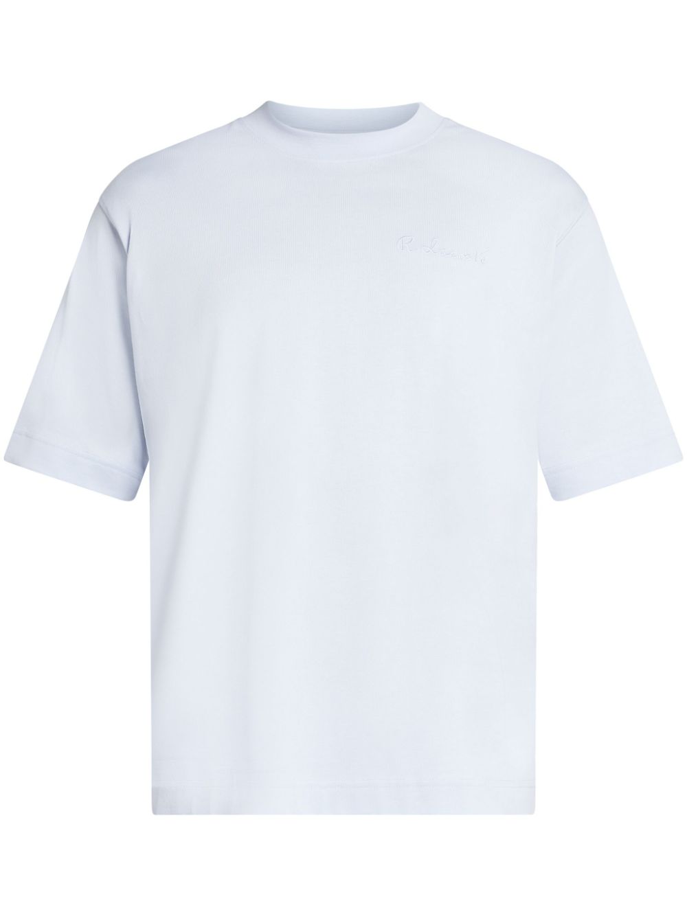 Light blue organic cotton t-shirt
