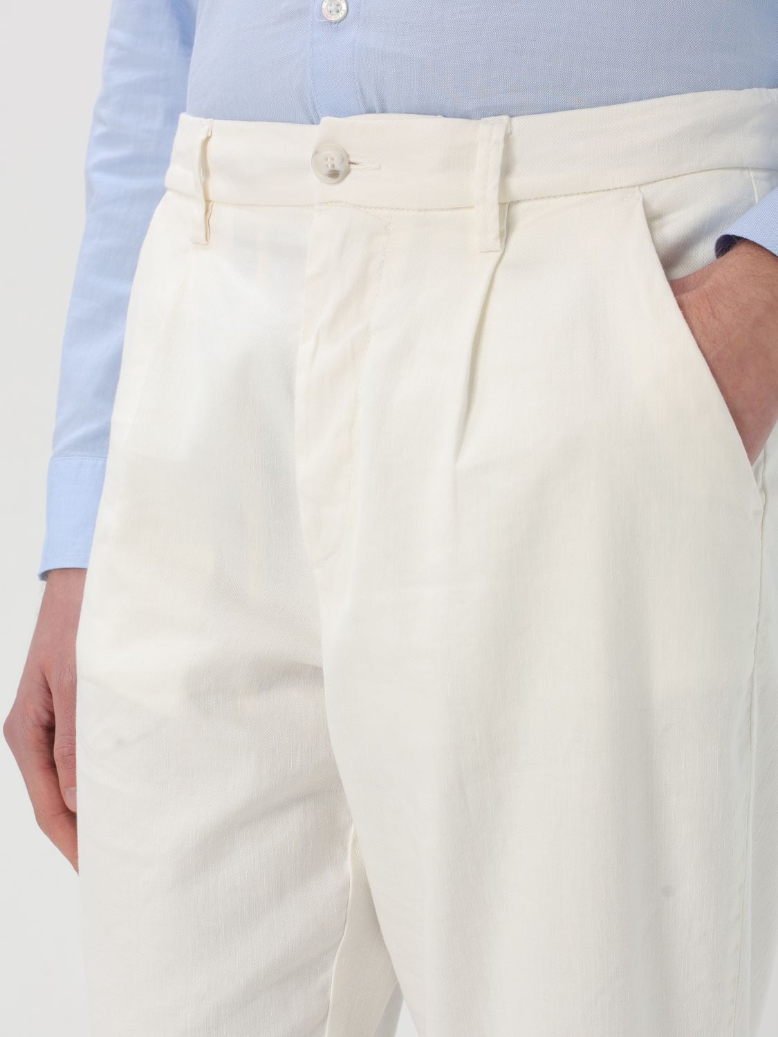 Pants Men color Butter