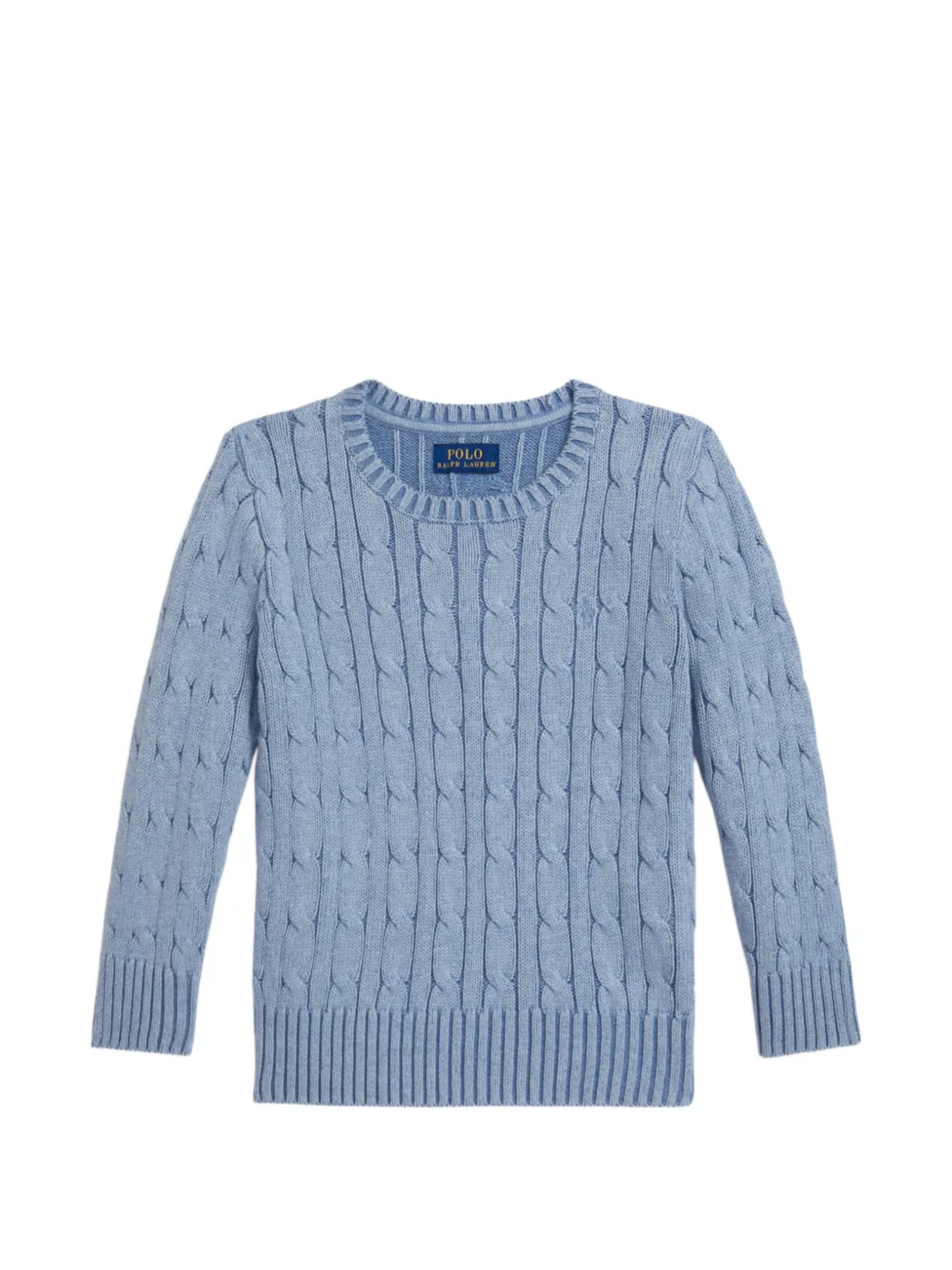 Mini Classic Knit Sweater for Boys