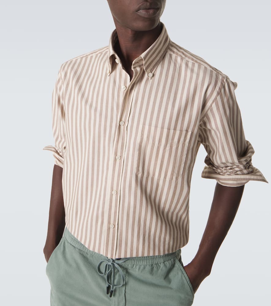 Striped cotton shirt