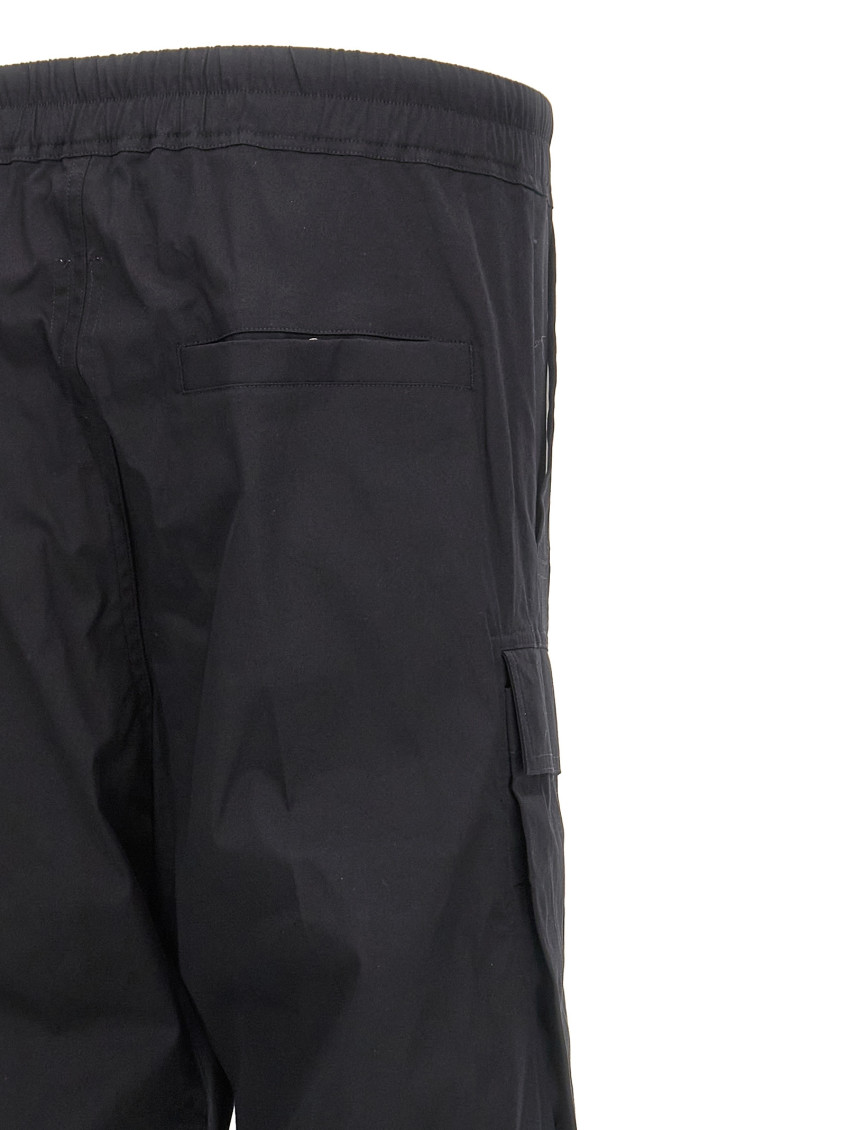 Black Loose Cargo Pants