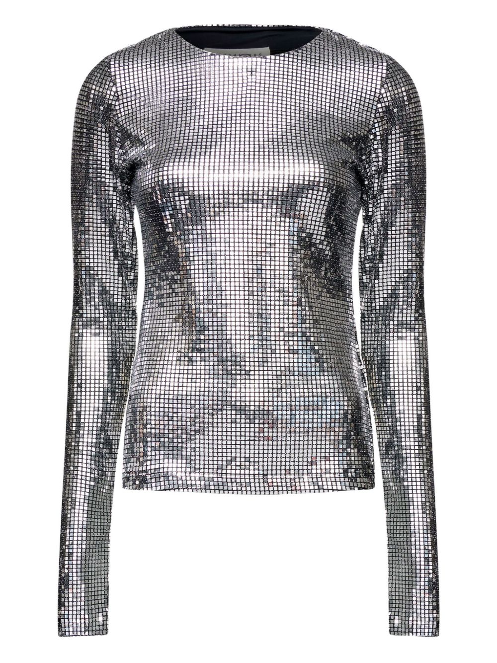 Metallized top