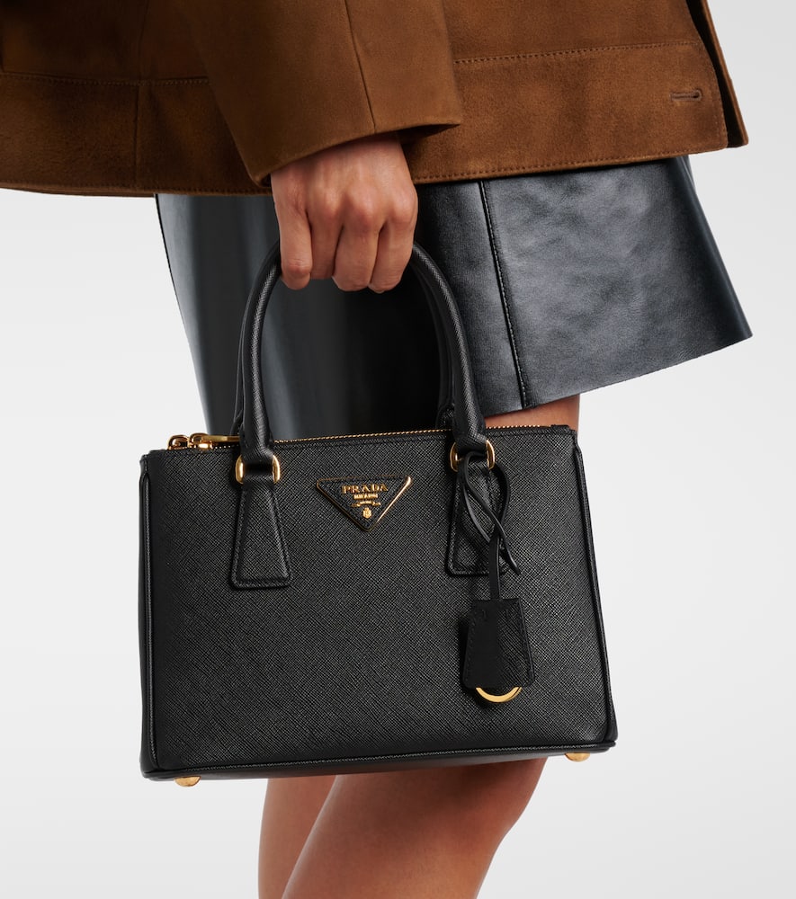 Galleria Saffiano Small leather tote bag