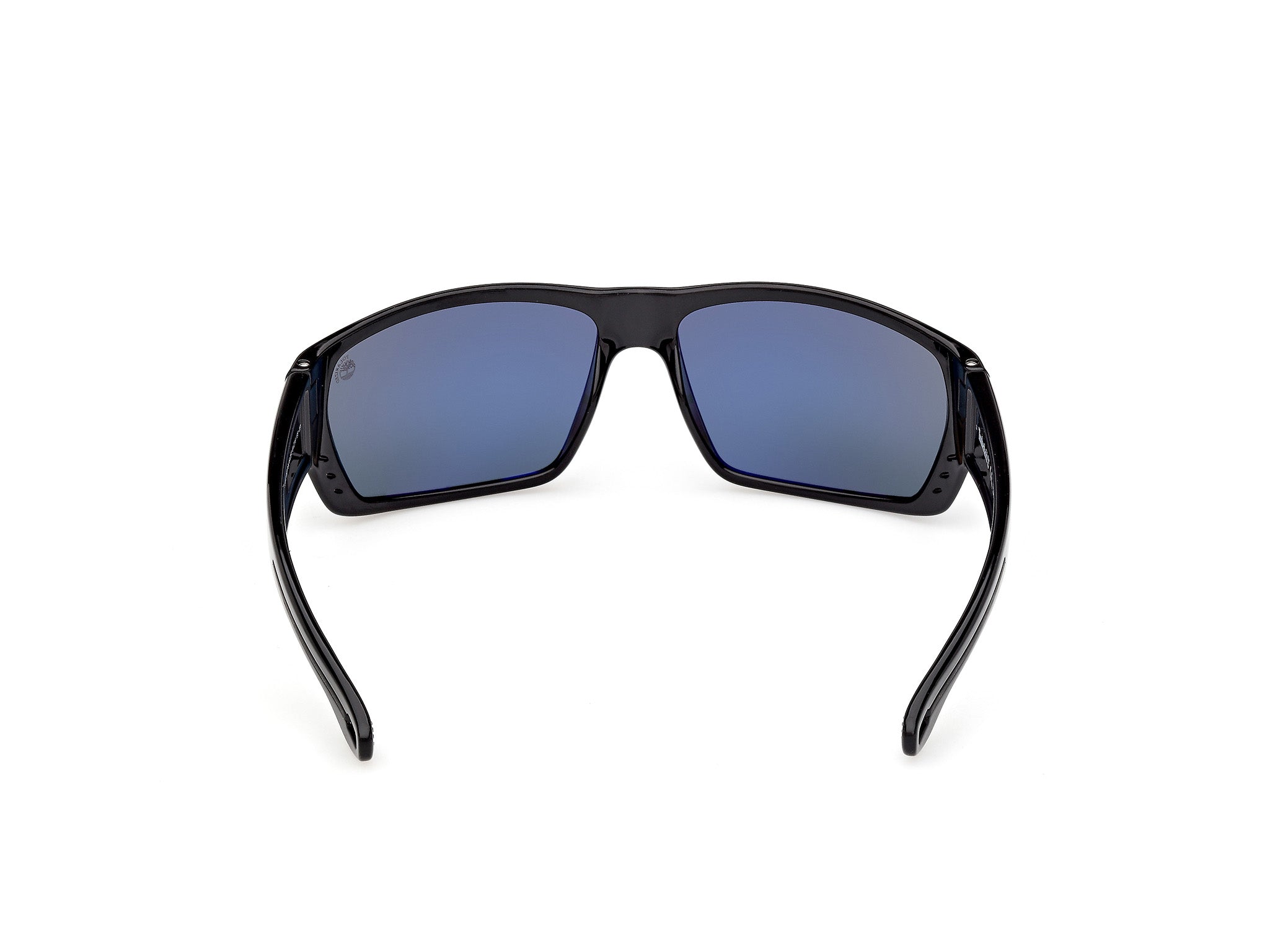 Timberland Man Timberland TB00002 05D Sunglasses Injected Black Blue Squared Polarized