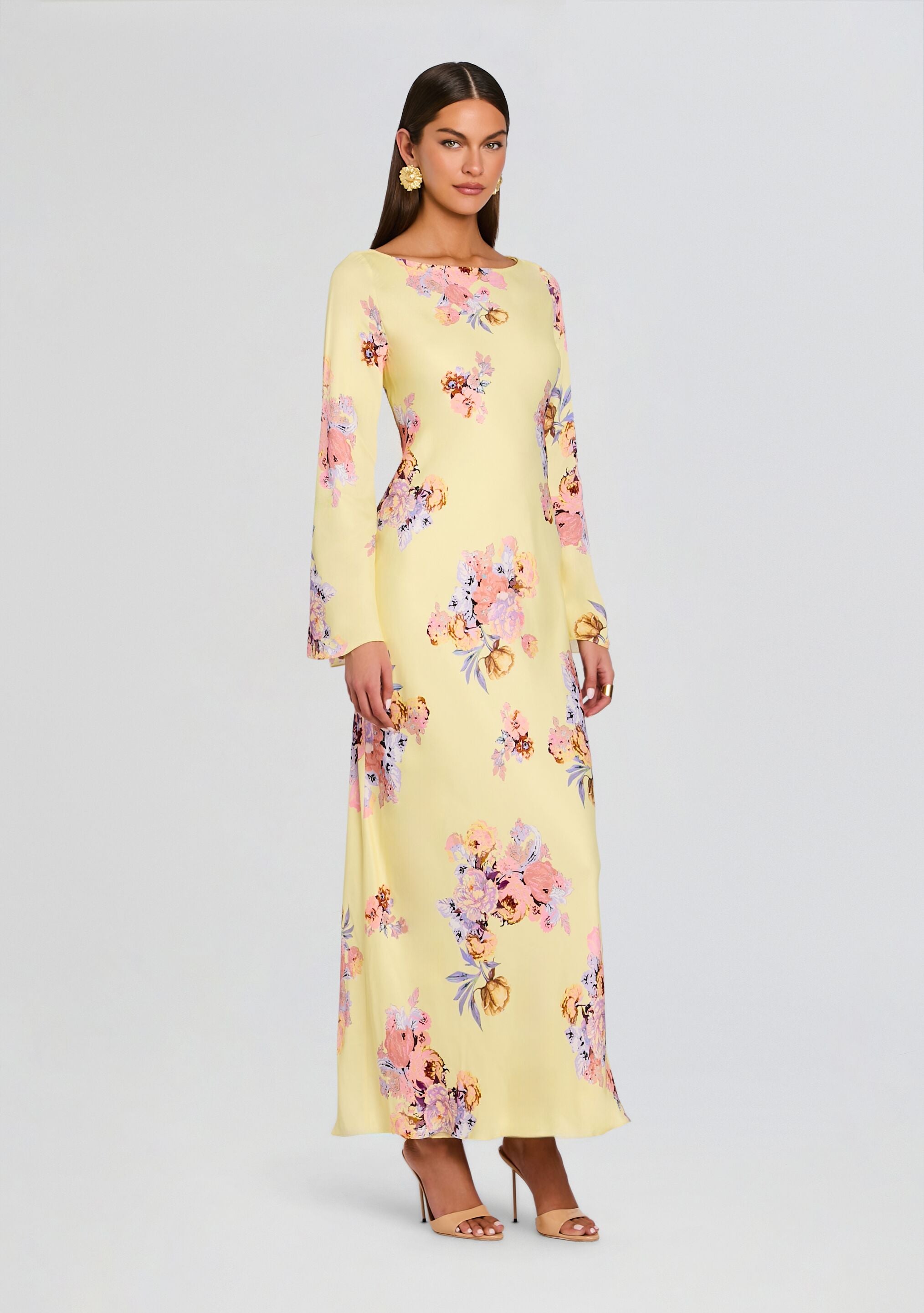 Kysha Long Bias Dress