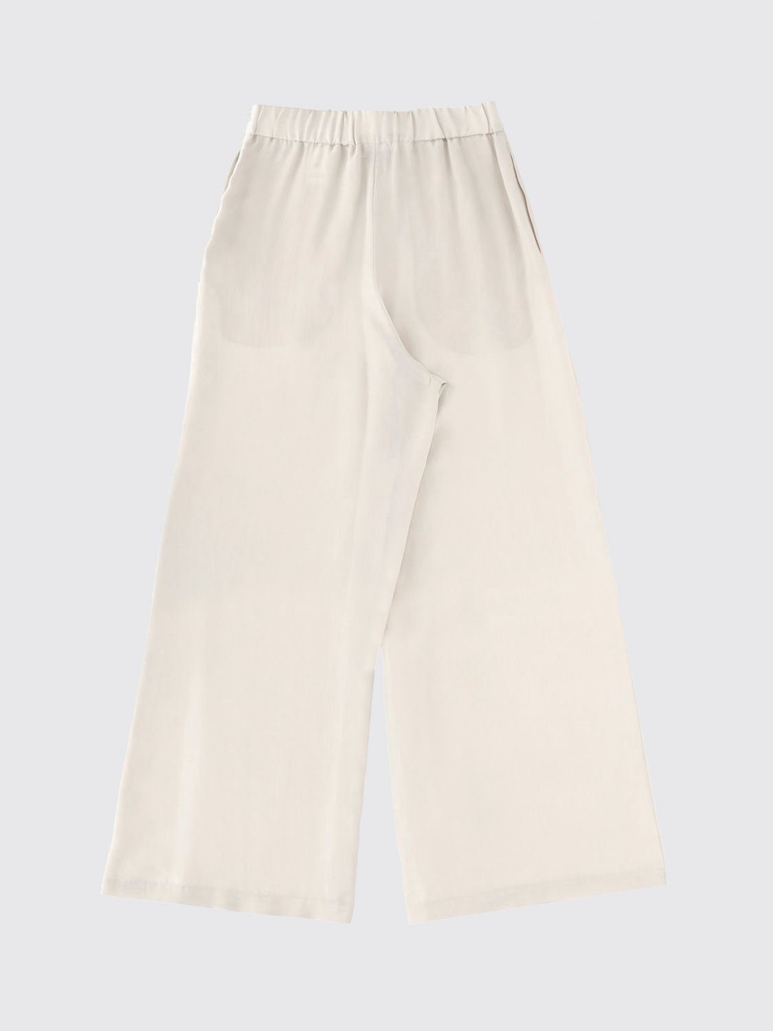 Pants Woman color Ivory