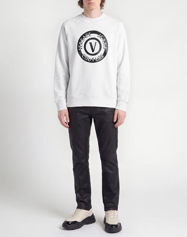 Man Sweatshirt Off white Size L Cotton