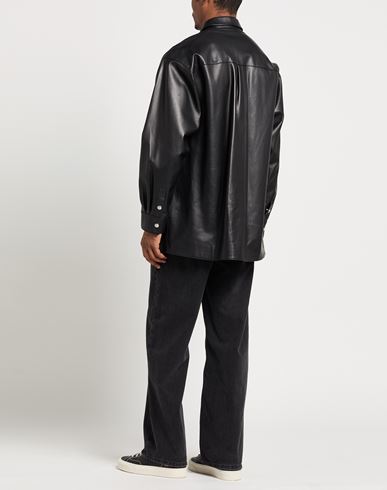 Man Jacket Black Size 15 ¾ Lambskin