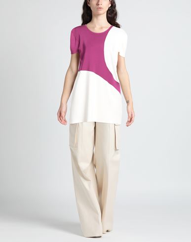 Escada Woman Sweater Mauve Size XS Wool, Silk, Viscose, Polyamide, Elastane