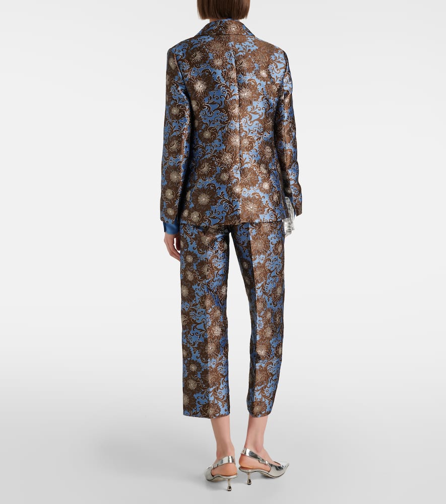 Kate floral jacquard blazer