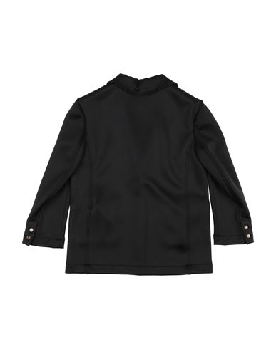 Kid Girl Blazer Black Size 13 Polyester, Viscose, Elastane