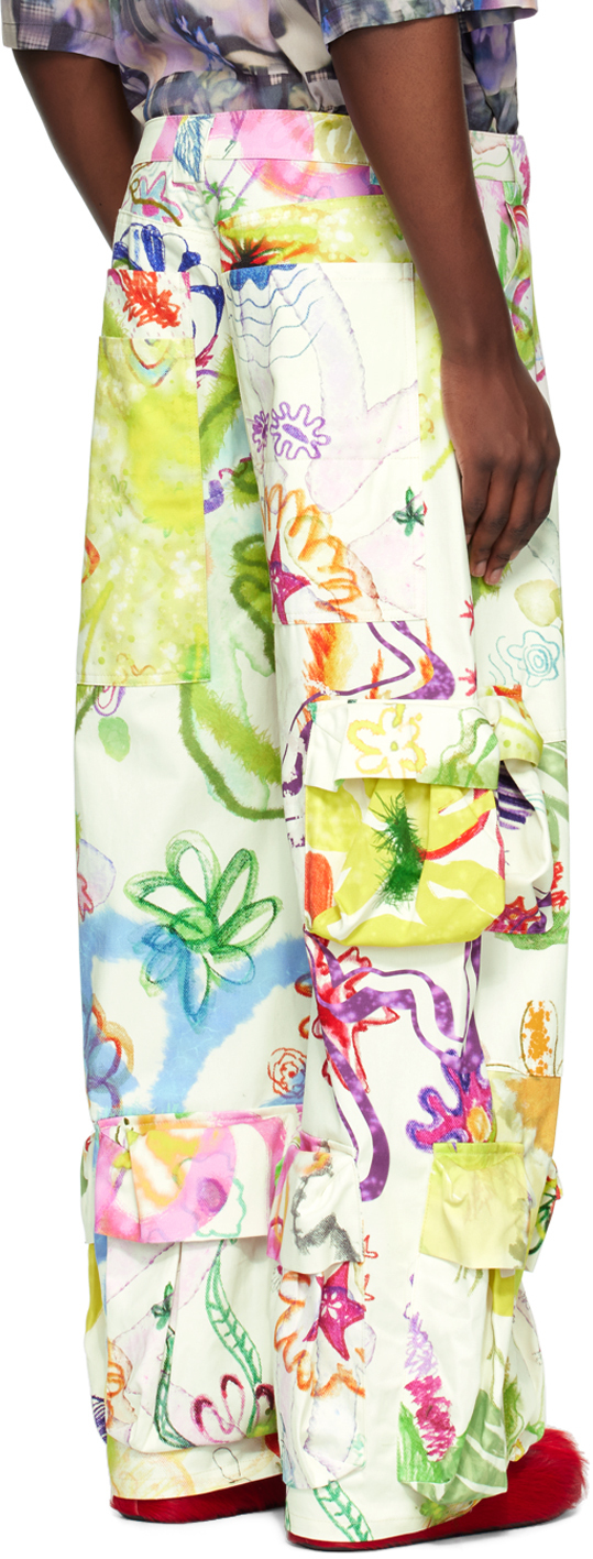 Collina Strada Multicolor Garden Cargo Pants