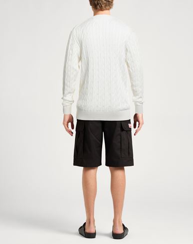 Man Sweater Cream Size XL Cotton