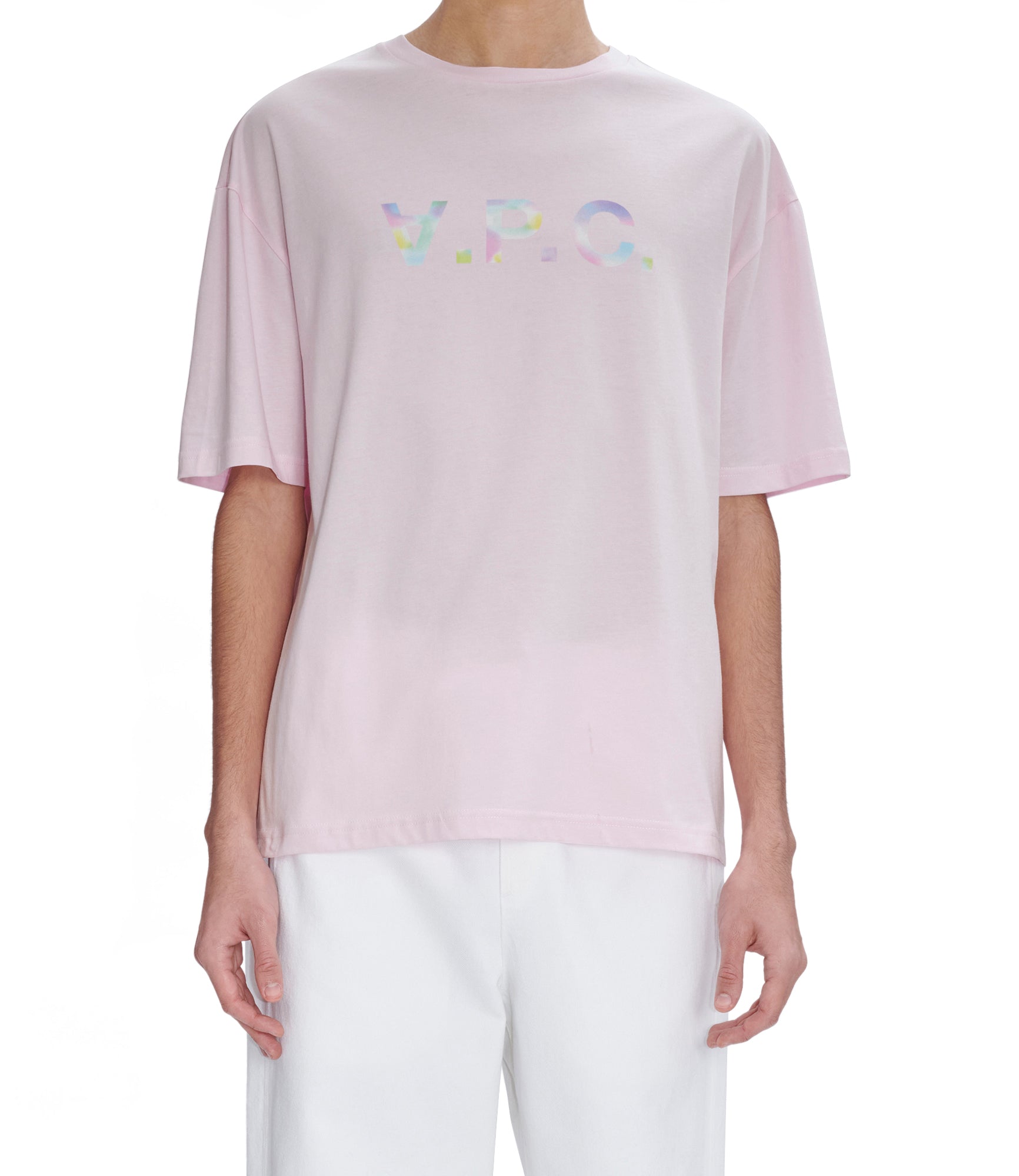 River Print T-shirt FAA - Pink