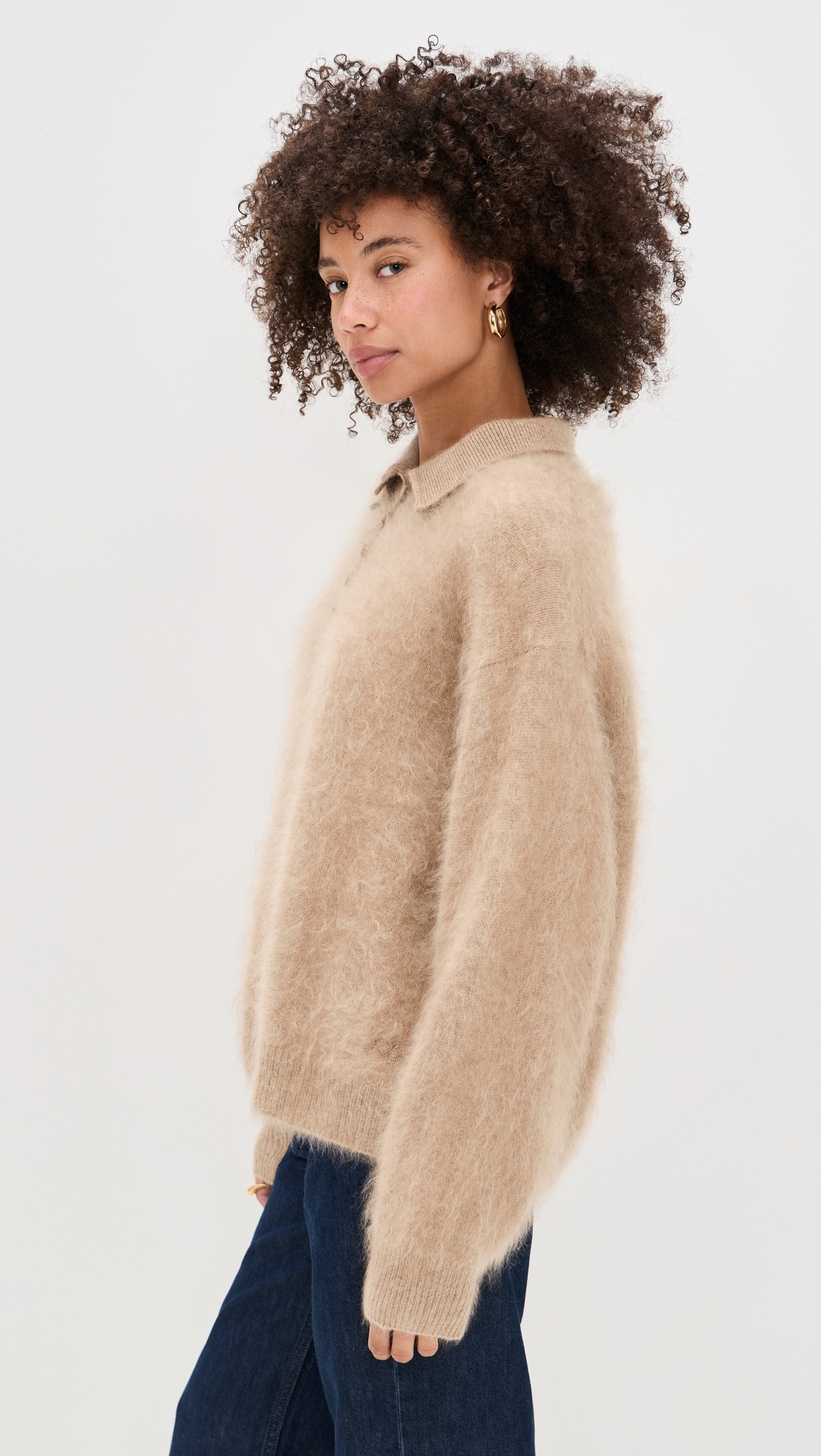 Jada Brushed Cashmere Sweater