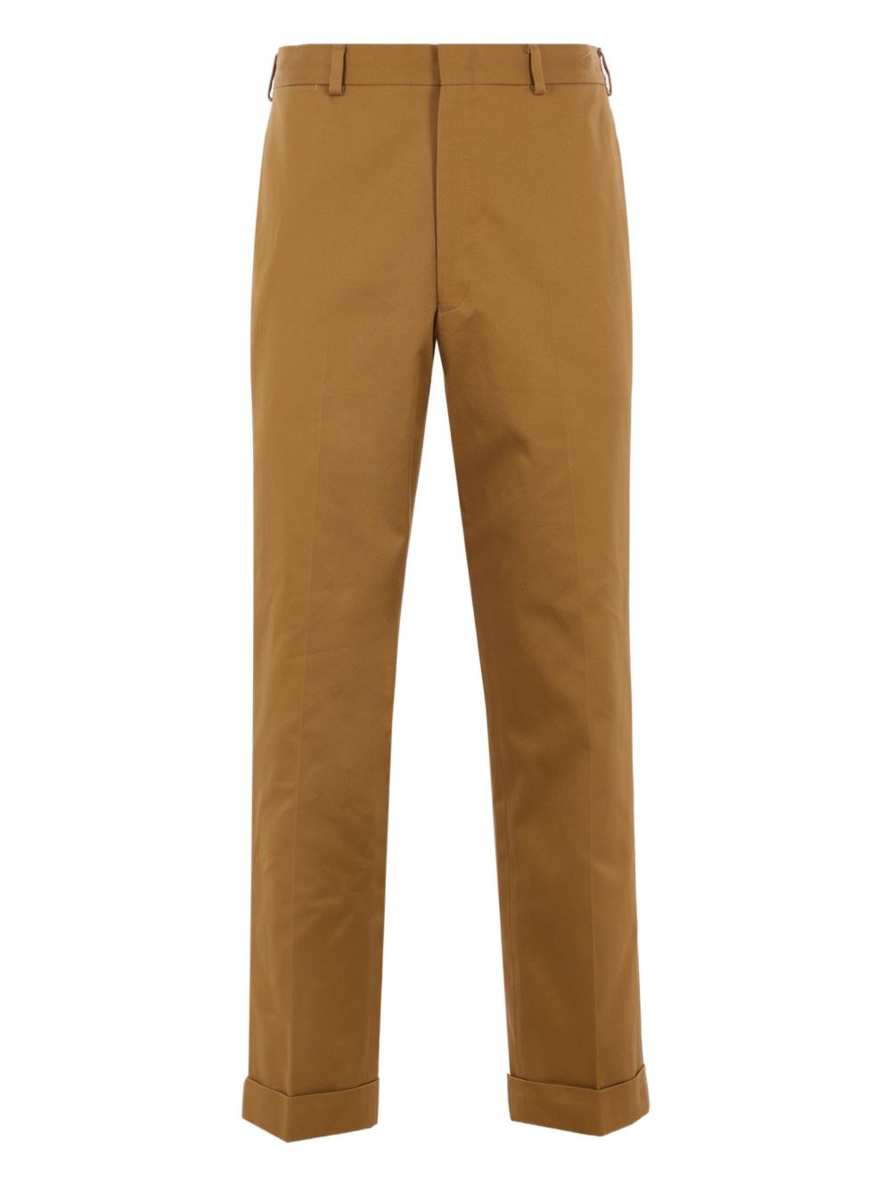 J.PRESS gabardine chino trousers - Brown