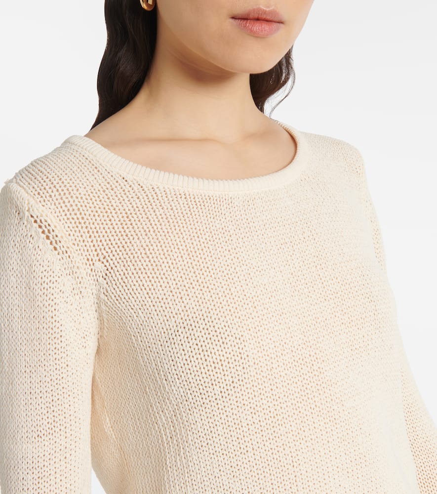 Sei cotton-blend top