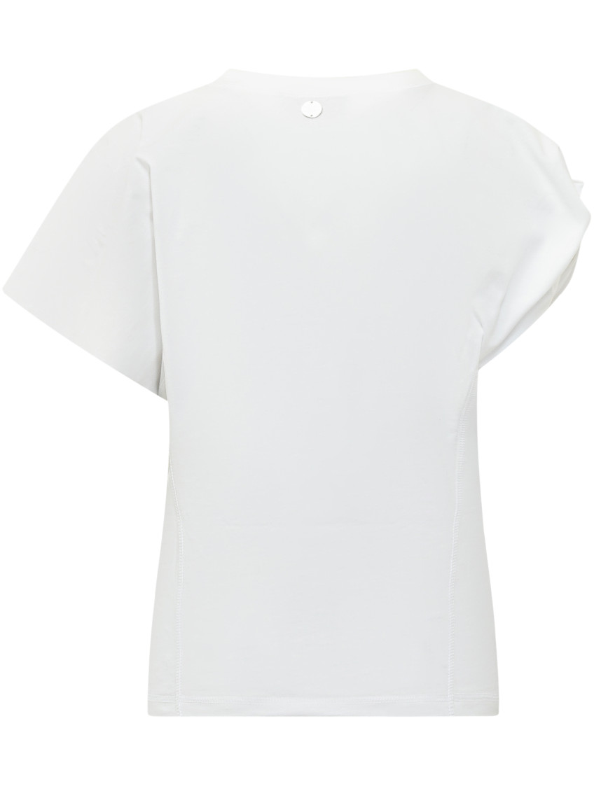 Estephani Ruched Sleeve T-shirt