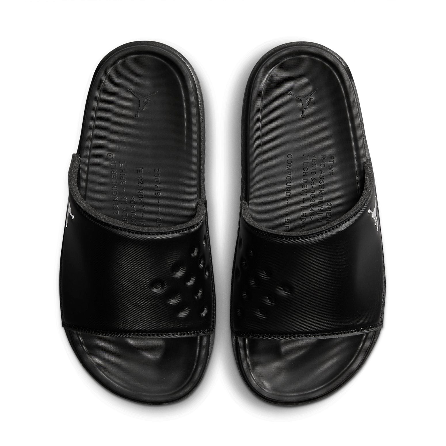 Air Play Slide 'Black Metallic Silver'
