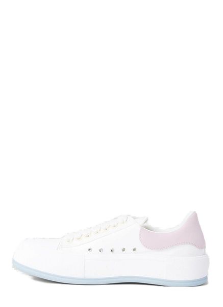 Alexander McQueen Deck Plimsoll Lace-Up Sneakers