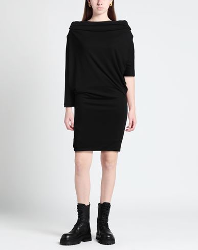 Nenah Woman Mini dress Black Size XS Viscose, Polyester, Elastane