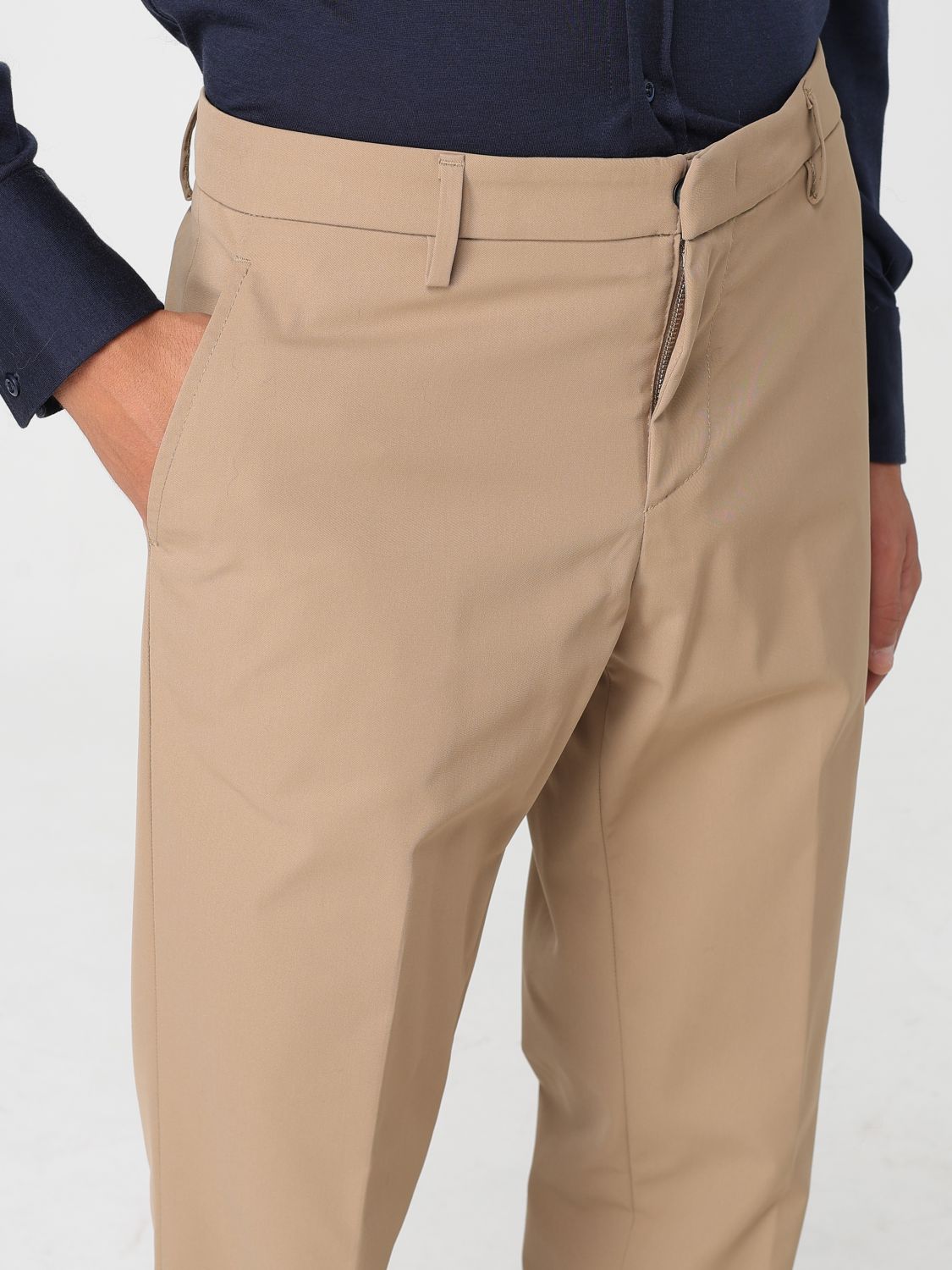 Pants Men color Beige