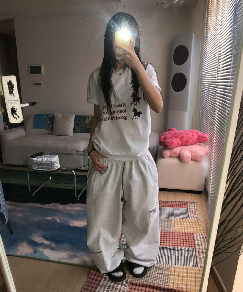 NWWW oversized short-sleeve t-shirt