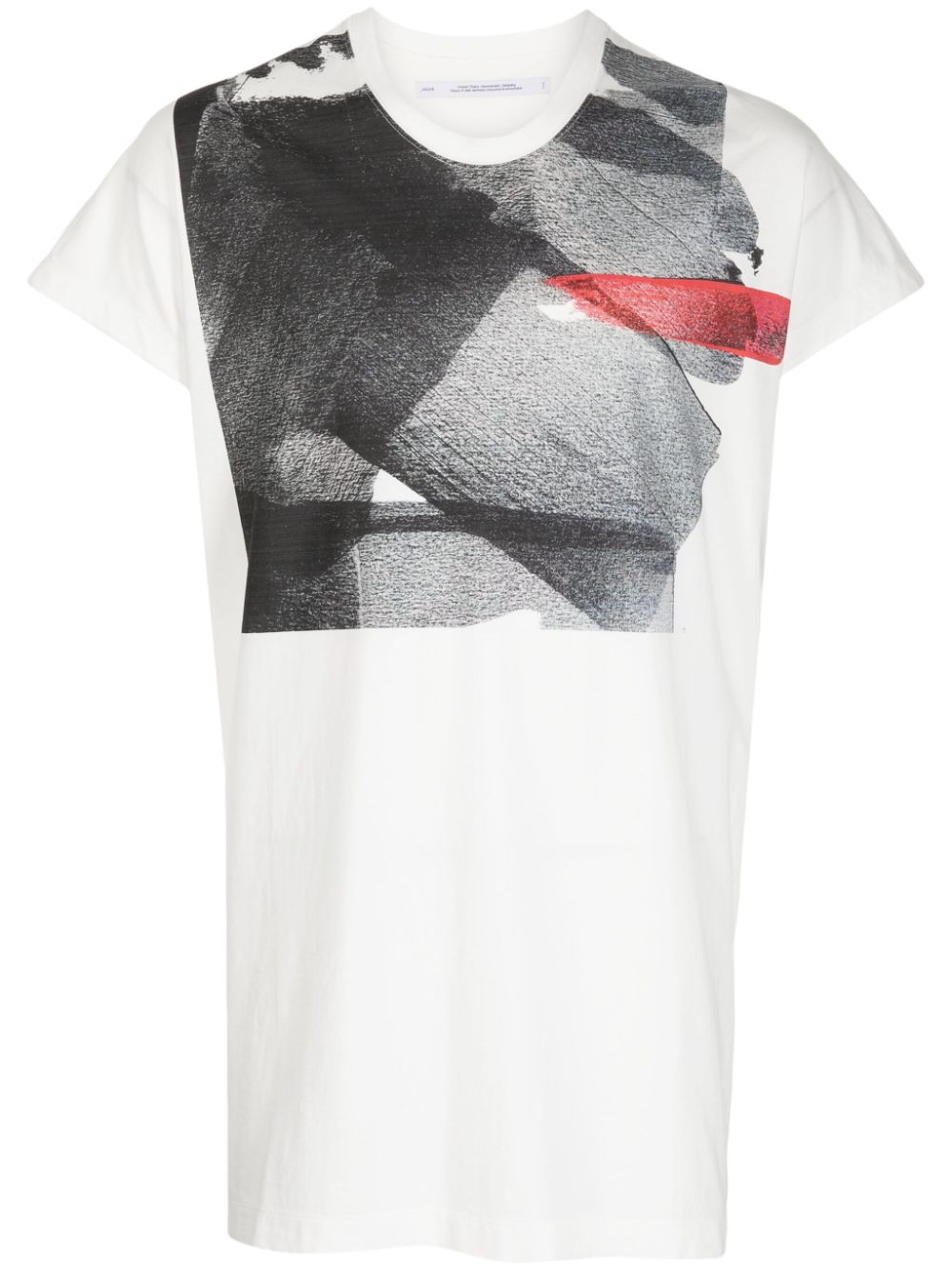 Graphic-print cotton T-shirt - White