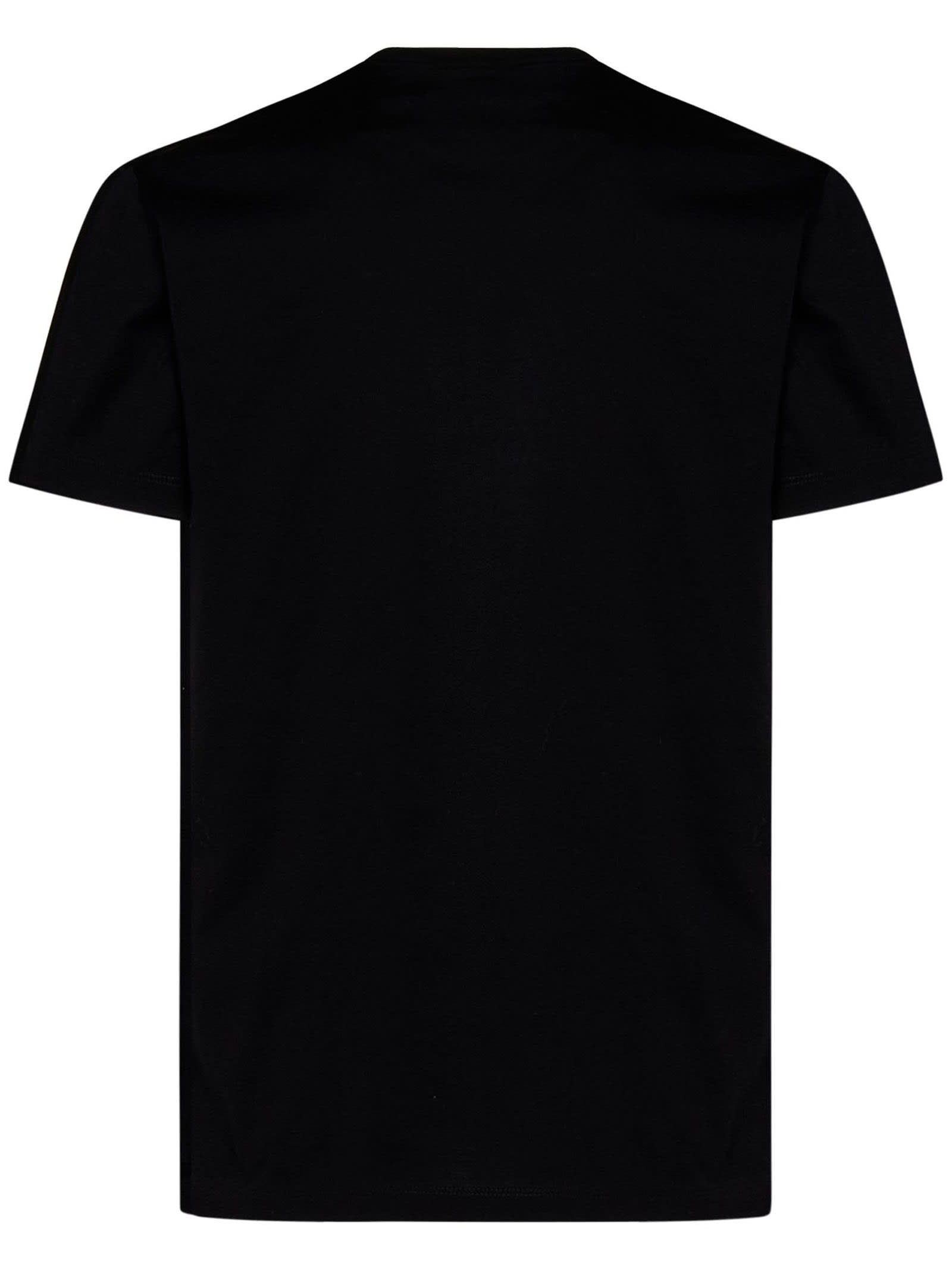 Black Cotton T-Shirt