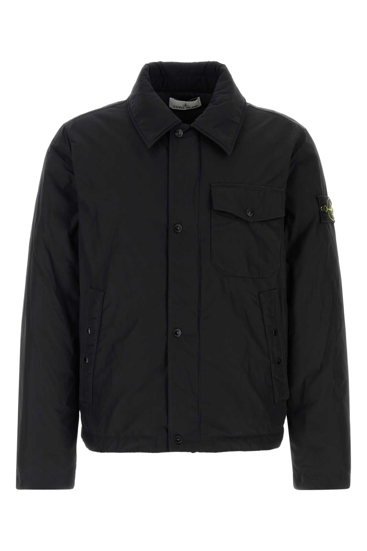 Down-Filled Down Jacket — Black