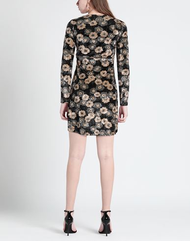 Woman Mini dress Black Size 4 Polyester, Elastane
