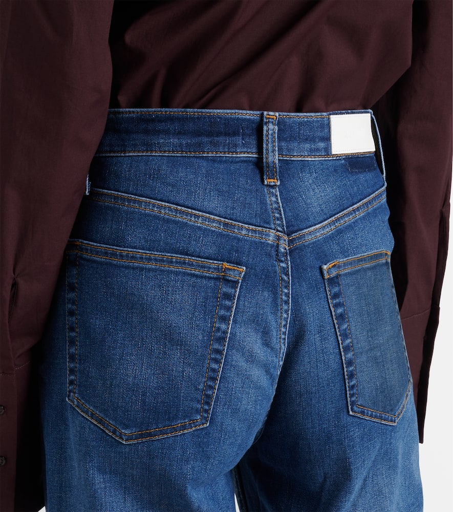'70s high-rise wide-leg jeans