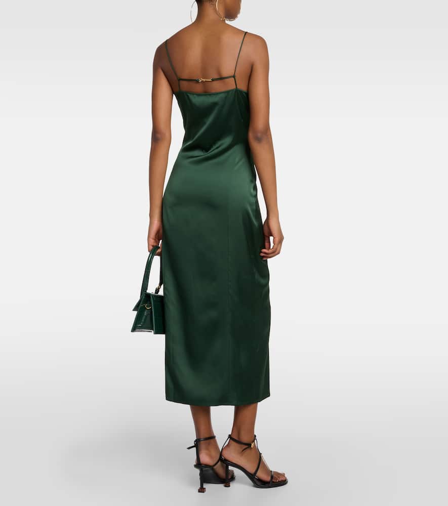 La Robe Notte satin slip dress