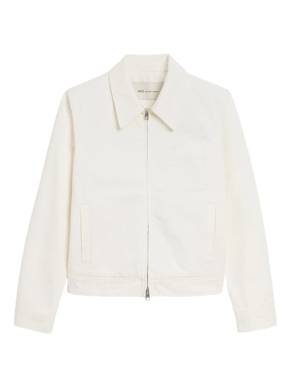 Cotton Tonal Ami de Coeur Zipped Jacket