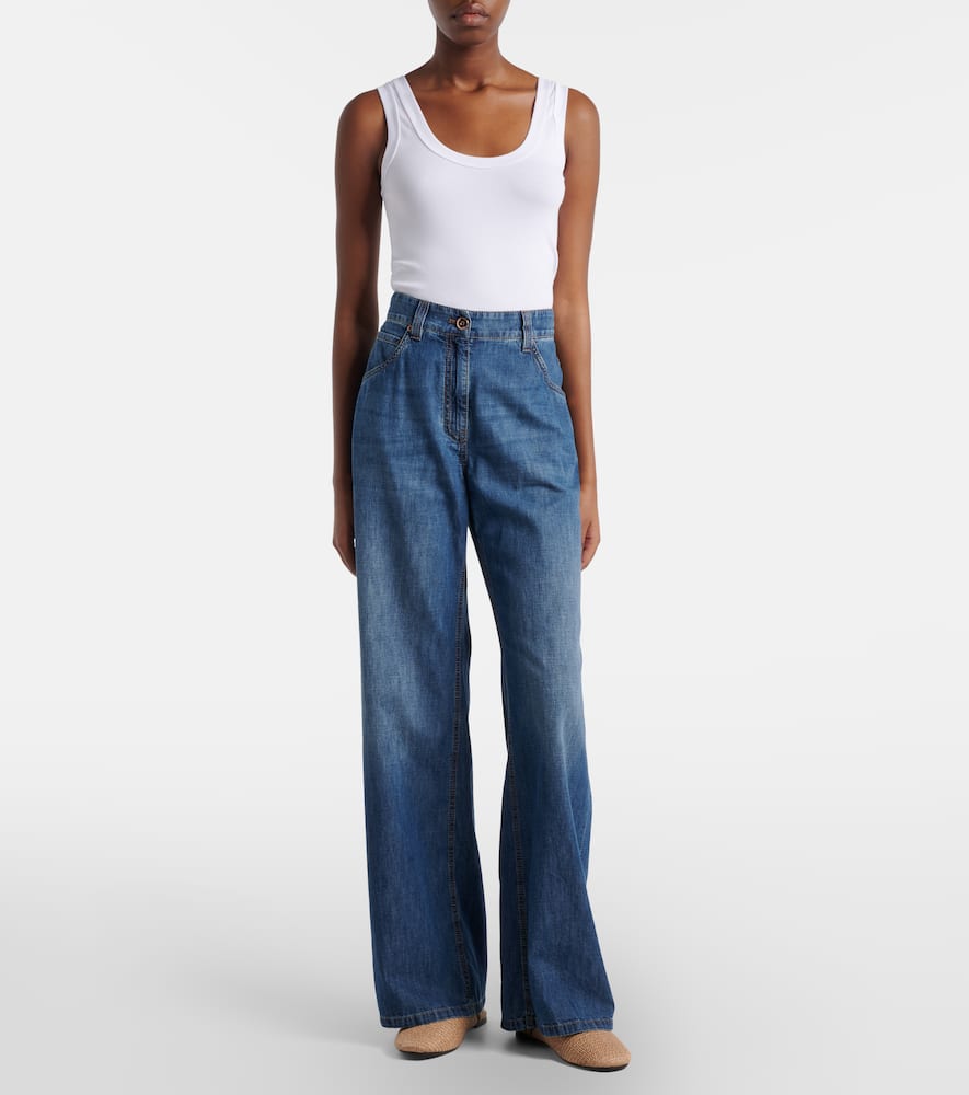 Wide-leg jeans