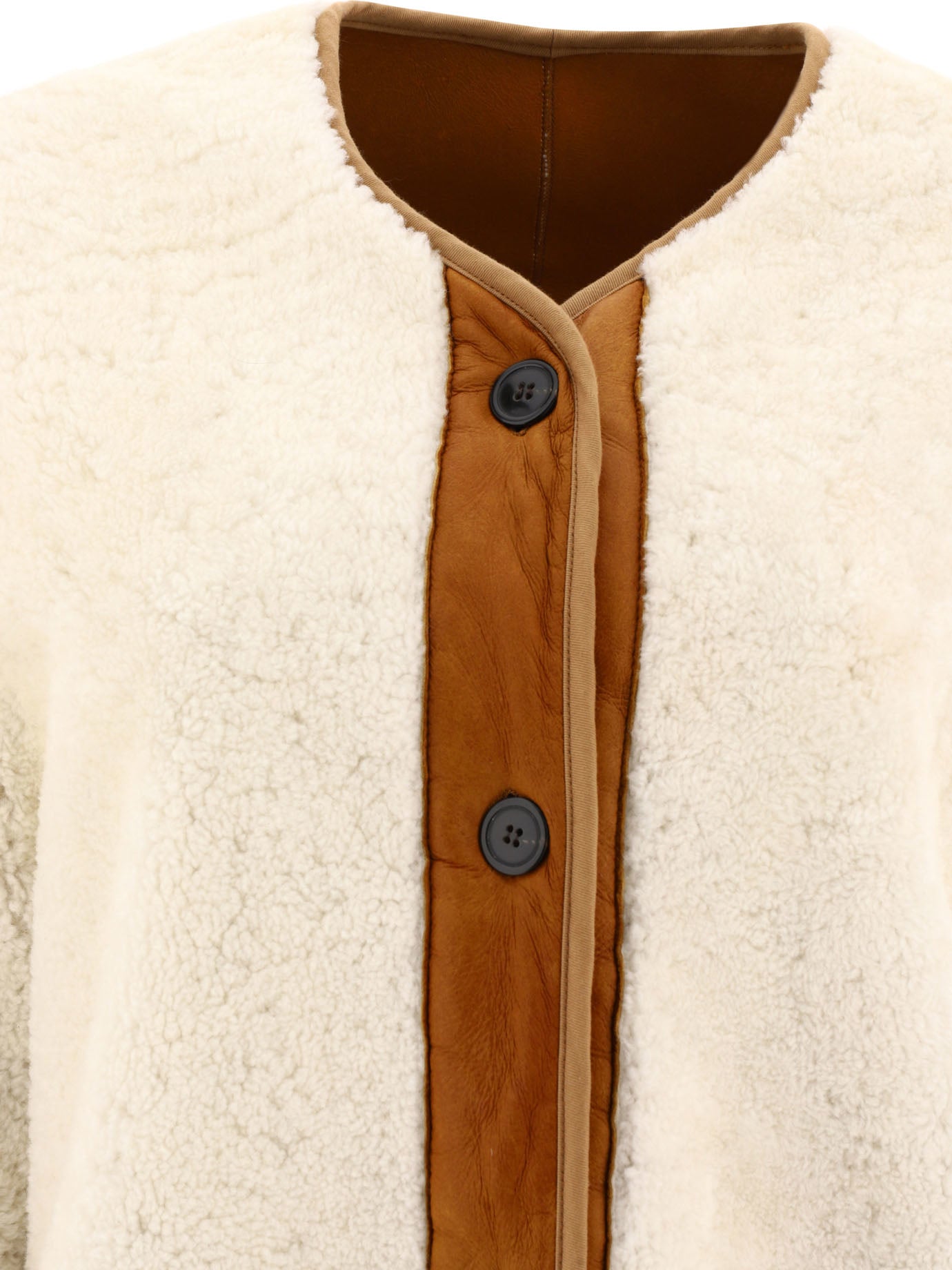 Giovi Reversible Shearling Jacke