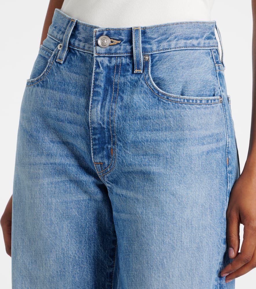 Sophie low-rise straight jeans