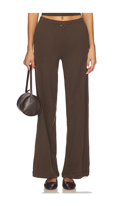 Rat Boi Pointelle Pant in Black. XXL. Also in L, M, S
