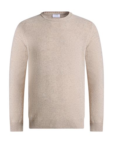 Man Sweater Beige Size M Wool, Polyamide