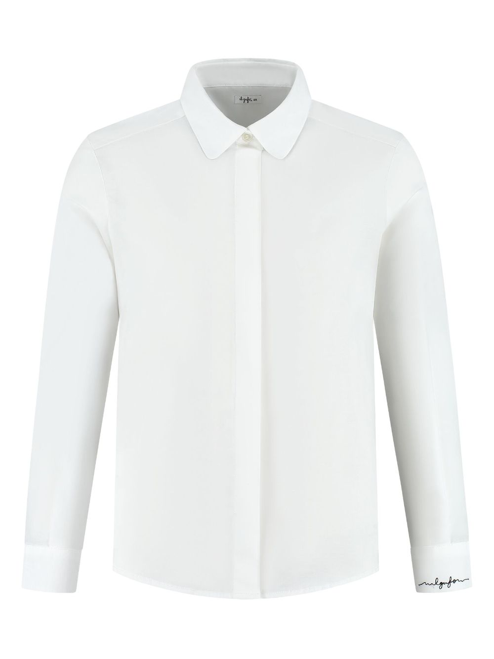 Logo-print shirt - White