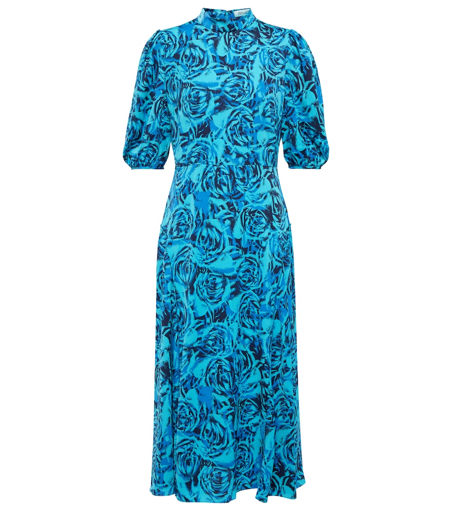 Diane von Furstenberg Nella crêpe midi dress