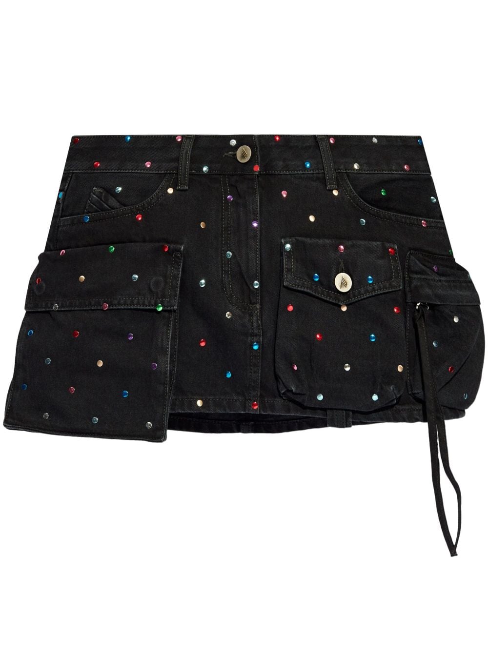 Fay denim mini skirt