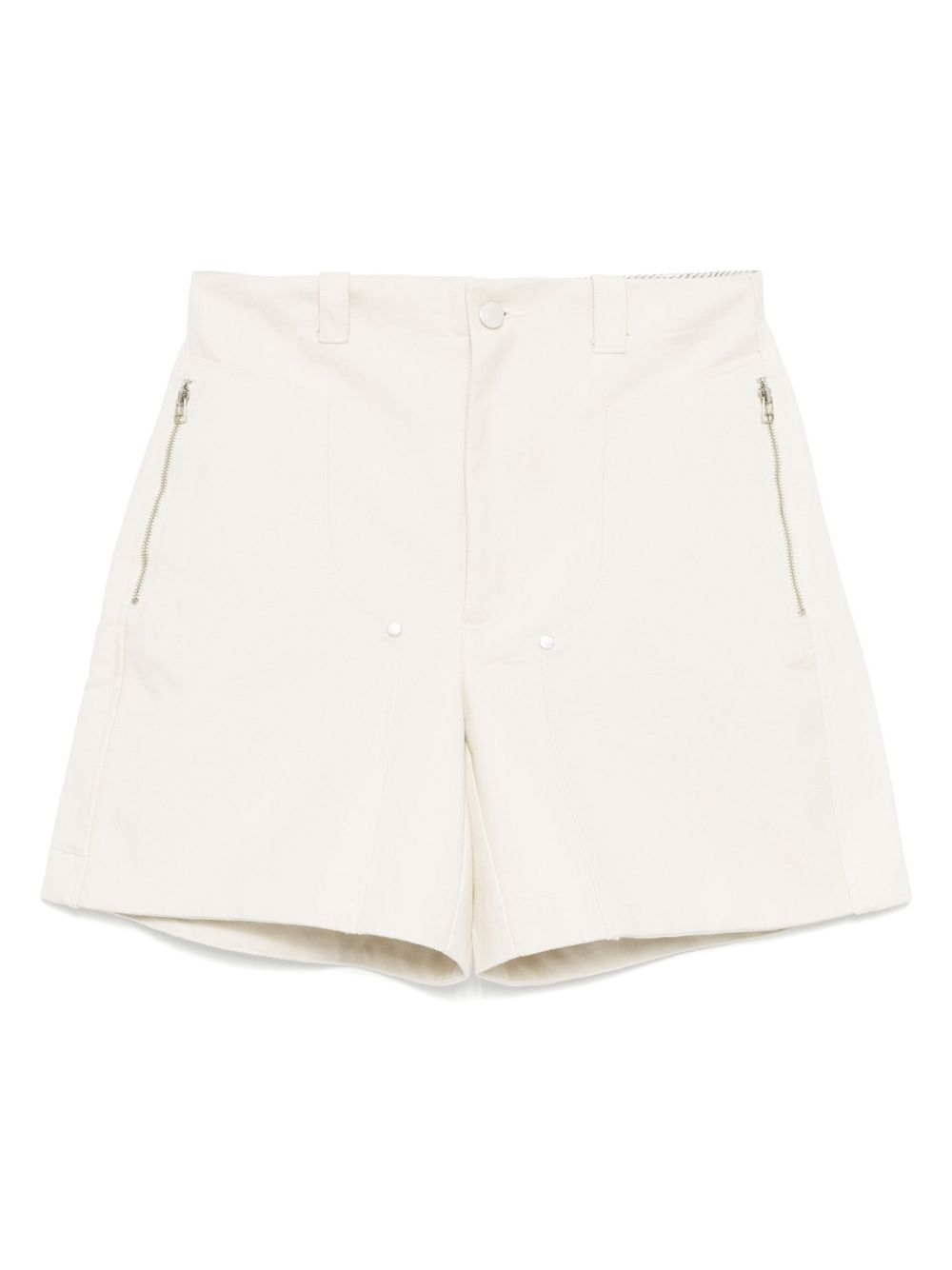 Cotton shorts - VANILLA OFF-WHITE
